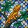 Reptile Enthusiast's Tiffany Stained Glass Bearded Dragon Vibrant Jewel Tone Mosaic Geometric Stained Glass Suncatcher - 7