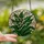 Nature Lovers' Luminous Tiffany Style Lily of the Valley Emerald Green Frosted Glass Mosaic Stained Glass Suncatcher - AJVbAEjpH3