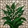 Nature Lovers' Luminous Tiffany Style Lily of the Valley Emerald Green Frosted Glass Mosaic Stained Glass Suncatcher - 7