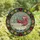 Sloth Lovers' Whimsical Stained Glass Sloth Bathtub Art, Pink Robe, Iridescent Bubbles & Floral Frame Stained Glass Suncatcher - 4