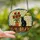 Cat Lovers' Tiffany Stained Glass Black Cat Bookshelf Vibrant Jewel Tone Mosaic Stained Glass Suncatcher - NesROBPOEp