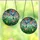 Nature Lovers' Iridescent Hummingbird Tiffany Stained Glass Peach Floral Garden Mosaic Stained Glass Suncatcher - R6uNxZUcvD