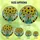 Floral Art Enthusiasts' Vibrant Stained Glass Sunflowers Mason Jar Jewel Tones Pattern Stained Glass Suncatcher - 6