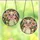 Whimsical Pig Lovers Tiffany Style Stained Glass Pig & Daisy Flower Jewel Tone Mosaic Stained Glass Suncatcher - 3