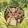 Whimsical Pig Lovers Tiffany Style Stained Glass Pig & Daisy Flower Jewel Tone Mosaic Stained Glass Suncatcher - 4