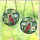 Nature Lovers' Vibrant Red Cardinal White Magnolia Stained Glass Mosaic Design Stained Glass Suncatcher - 3