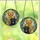 Pet Lovers' Vibrant Stained Glass Trio: Golden Retriever, Black Labrador, Tabby Cat, Botanical Wreath, Jewel Tones Mosaic Stained Glass Suncatcher - 3