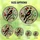 Nature Lovers' Vibrant Tiffany Stained Glass Red-Winged Blackbird Floral Mosaic Stained Glass Suncatcher - aNS9Ck3VjE