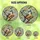 Nature Lovers' Intricate Stained Glass Tufted Titmouse Blossom Tiffany Mosaic Stained Glass Suncatcher - 6