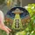 Whimsical Art Lovers' Vibrant Tiffany Glass Opossum UFO Wildflower Starry Night Mosaic Stained Glass Suncatcher - 1