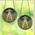 Whimsical Art Lovers' Vibrant Tiffany Glass Opossum UFO Wildflower Starry Night Mosaic Stained Glass Suncatcher - 3