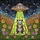 Whimsical Art Lovers' Vibrant Tiffany Glass Opossum UFO Wildflower Starry Night Mosaic Stained Glass Suncatcher - 7