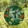 Nature Lovers' Tiffany Style Stained Glass Hummingbird Emerald Blue Orange Mosaic Stained Glass Suncatcher - 4
