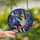 Shetland Sheepdog Lovers' Vibrant Tiffany Style Stained Glass Sheltie Art Multi-Tone Jewel Tone Mosaic Stained Glass Suncatcher - 5uOJSkkn7b