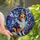 Shetland Sheepdog Lovers' Vibrant Tiffany Style Stained Glass Sheltie Art Multi-Tone Jewel Tone Mosaic Stained Glass Suncatcher - _fvDhx8ica