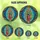Vibrant Art Enthusiasts' Stained Glass Mosaic Teal Rose-Red Golden Sunflower & Rose Pattern Stained Glass Suncatcher - 6