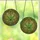 Botanical Art Lovers' Stained Glass Emerald Forest Golden Seven-Pointed Leaf Intricate Swirls Mosaic Stained Glass Suncatcher - 3