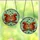 Nature Enthusiasts' Intricate Stained Glass Squirrels Acorn Woodland Mosaic, Tiffany Style Jewel Tones Orange Red Aqua Green Stained Glass Suncatcher - 3