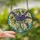 Nature Lovers' Intricate Tiffany Style Stained Glass Lupine Blooms Mason Jar Mosaic Jewel Tone Art Stained Glass Suncatcher - 2