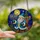 Holiday Decor Enthusiasts' Stained Glass Santa Gnome with Menorah & Festive Christmas Tree Mosaic Stained Glass Suncatcher - 0Fu1HFUEdG