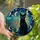 Cat Lovers' Edge-to-Edge Tiffany Stained Glass Black Cat Golden Menorah Celestial Mosaic Teal Deep Blue Gold Turquoise Stained Glass Suncatcher - IkjtGI0Aiv