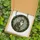 Cat Lovers' Intricate Tiffany Stained Glass Tabby Cat Mosaic Green Wreath Pink Berries Stained Glass Suncatcher - 5