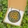 Art Lovers' Vibrant Tiffany Stained Glass Floral Mosaic Golden Amber Teal Bloom Stained Glass Suncatcher - 5