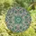 Art Lovers' Intricate Tiffany Stained Glass Starburst Teal Emerald Pink Tessellation Stained Glass Suncatcher - 4