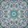 Art Lovers' Intricate Tiffany Stained Glass Starburst Teal Emerald Pink Tessellation Stained Glass Suncatcher - 7