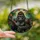 Nature Lovers' Majestic Gorilla Tiffany Style Jungle Mosaic Emerald Green Orange Art Stained Glass Suncatcher - 2