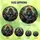 Nature Lovers' Majestic Gorilla Tiffany Style Jungle Mosaic Emerald Green Orange Art Stained Glass Suncatcher - 6