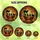 Cat Lovers' Tiffany Stained Glass Black Cats Clawfoot Tub Jack-o'-Lanterns Autumn Jewel Tones Stained Glass Suncatcher - IYmMfhOd_y