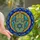 Artistic Souls' Radiant Stained Glass Hand Mandala Star Mosaic Design Stained Glass Suncatcher - 1