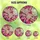 Art Lovers' Tiffany Stained Glass Pink Magenta Sakura Blossom & Crescent Moon Mosaic Stained Glass Suncatcher - 6