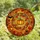 Autumn Art Lovers' Intricate Tiffany Stained Glass Halloween Wreath, Glowing Pumpkin & Fiery Autumn Mosaic Stained Glass Suncatcher - 5