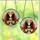 Red Panda Lovers' Fiery Orange Nuzzle Jewel Tone Tiffany Stained Glass Mosaic Stained Glass Suncatcher - 3