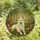 Nature Art Lovers' Tiffany Stained Glass White German Shepherd Wildflower Forest Mosaic, Vibrant Jewel Tones Stained Glass Suncatcher - RC9Wr-t7tr