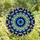 Artisan Style Lovers' Tiffany Glass Mystical Eye Teardrop Petal Mosaic Pattern Stained Glass Suncatcher - 4