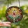 Ballet Lovers' Elegant Stained Glass Ballerina Pink Floral Wreath Jewel Tones Art Stained Glass Suncatcher - 2