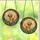 Poodle Parents' Stained Glass Apricot Poodle Wildflower Meadow Tiffany Style Jewel Tones Sunburst Mosaic Stained Glass Suncatcher - 3