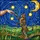 Cat Lovers' Jewel Tone Stained Glass Cat & Hand Creation Starry Night Blue Yellow Orange Mosaic Stained Glass Suncatcher - 7