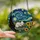 Nature Art Lovers' Tiffany Stained Glass Opossum Sunflower Starry Night Jewel Tone Mosaic Pattern Stained Glass Suncatcher - HXZB2EUVIP