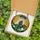 Fantasy Adventure Seekers' Radiant Jewel Tone Bigfoot T-Rex UFO Stained Glass Art Stained Glass Suncatcher - W7x5S0uoMi
