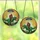 Fantasy Adventure Seekers' Radiant Jewel Tone Bigfoot T-Rex UFO Stained Glass Art Stained Glass Suncatcher - Zt-6XmuqAg