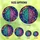 Cosmic Art Lovers' Intricate Tiffany Glass Brain Nebula Mosaic Blue Purple Pink Starbursts Stained Glass Suncatcher - 6