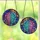 Cosmic Art Lovers' Intricate Tiffany Glass Brain Nebula Mosaic Blue Purple Pink Starbursts Stained Glass Suncatcher - 3