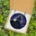 Fantasy Art Lovers' Tiffany Stained Glass Witch & Fox Mystical Night Sky Jewel Tone Design Stained Glass Suncatcher - 5