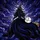 Fantasy Art Lovers' Tiffany Stained Glass Witch & Fox Mystical Night Sky Jewel Tone Design Stained Glass Suncatcher - 7