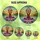 Meditative Art Lovers' Edge-to-Edge Stained Glass Tiffany Style Yoga Lotus Jewel Tone Mosaic Stained Glass Suncatcher - 6