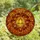 Autumn Art Lovers' Tiffany Stained Glass Autumn Wreath Fiery Orange Gold Red Amber Foliage Mosaic Stained Glass Suncatcher - 4
